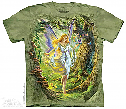 The Mountain Fairy Queen Short Sleeve Fantasy Adult T-Shirt (Sm - 5X)  