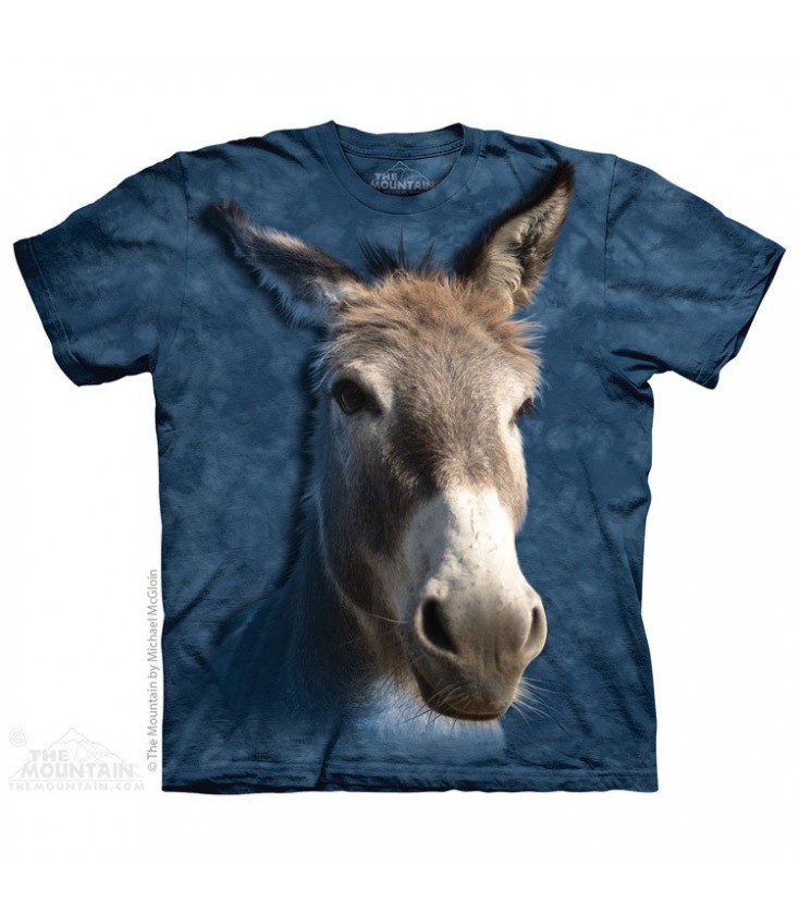 The Mountain Donkey Short Sleeve Mule T-Shirt Adult (Md,3x) 