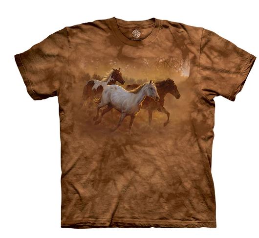 The Mountain Gold Run Horse T-Shirt (Sm - 4X)