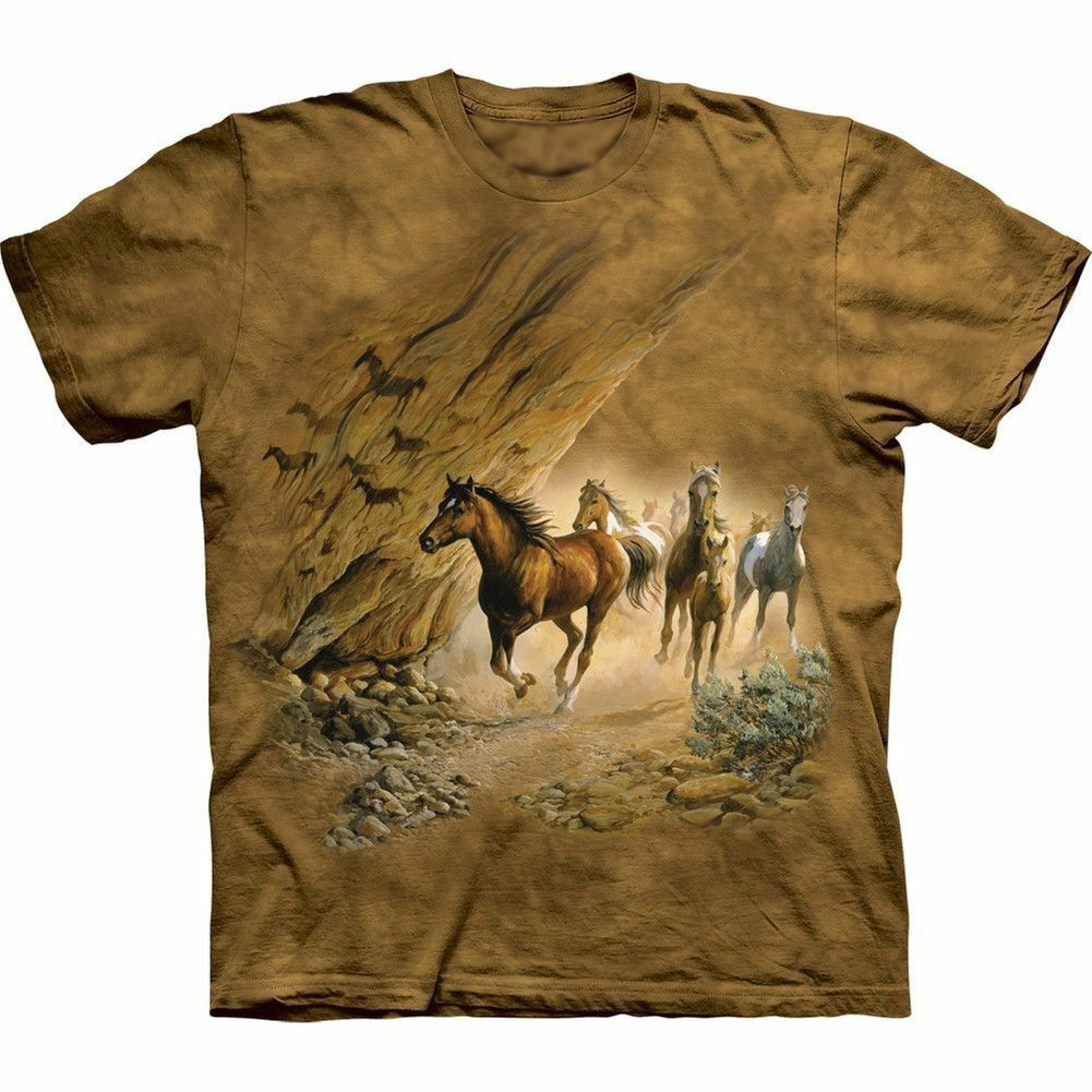 The Mountain Sacred Passage Short Sleeve Horse T-Shirt (Sm) 
