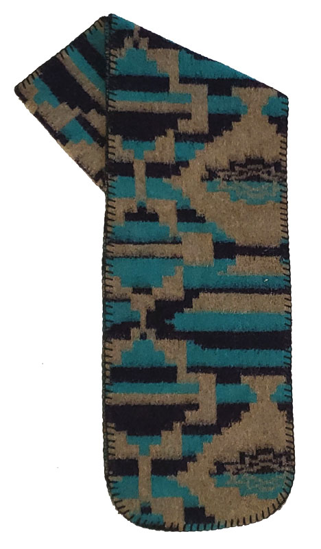 Santa Fe Aztec Southwestern Fleece Scarf 