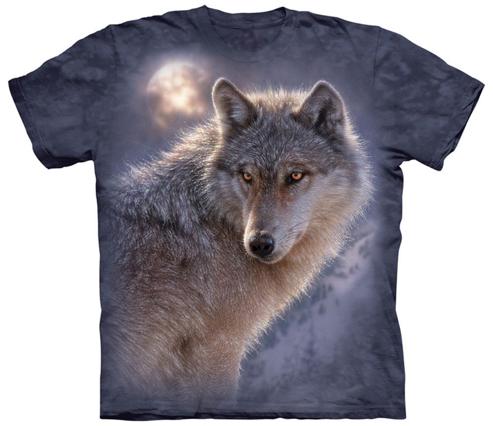 The Mountain Adventure Wolf Timber Wolf T-Shirt (3X)