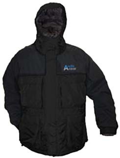 Arctic Armor Floating Extreme Weather Ice Fishing Snowmobiling Jacket Black (Sm - 3x)