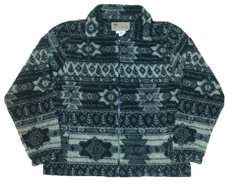 Diablo Midweight Fleece Cinchback Southwestern Jacket by Bear Ridge 