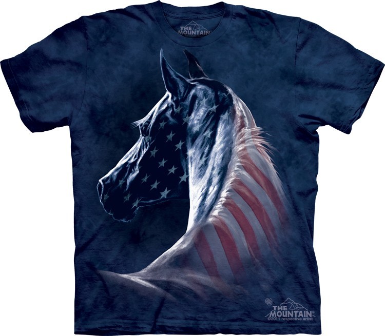 Patriotic Horse Head Shirt