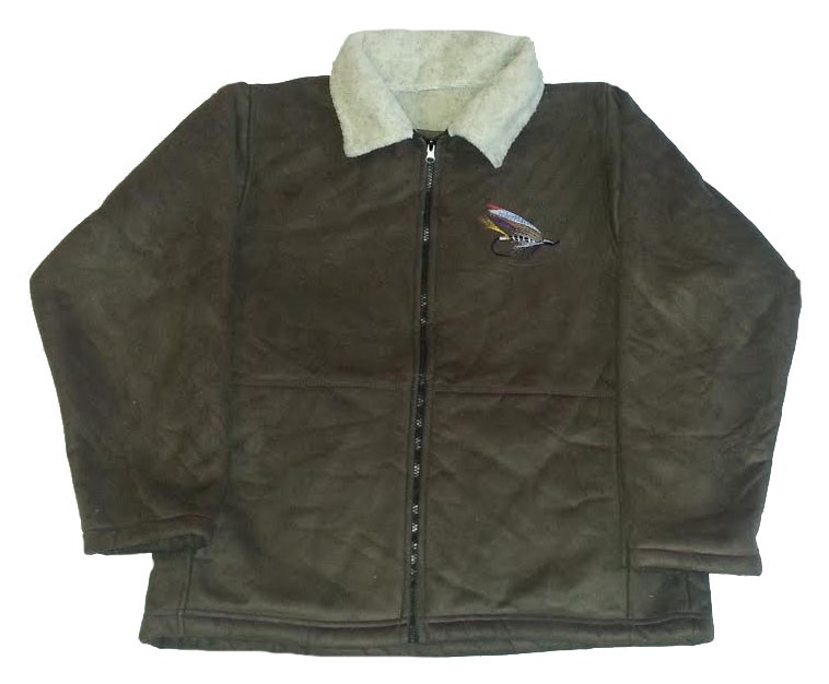 Clearance Sale Fly Fishing Microsuede Jacket Adult (Sm - Med)