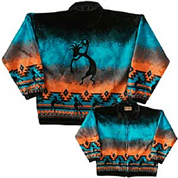 Black Mountain Sun Star Tribal Horse Ultra Plush Fleece Horse Jacket Sm 