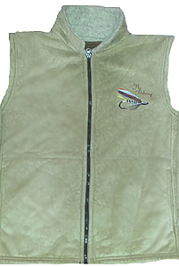 Clearance 'Fly Fishing' Microsuede Vest Adult (XL)
