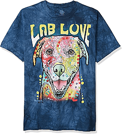 The Mountain Lab Love Labrador Retriever dog T-Shirt by Dean Russo New (Md - 2X)