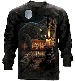 The Mountain The Witching Hour Long Sleeve Black Cat T-Shirt (3X) 
