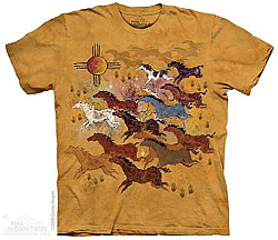 The Mountain Horses and Sun Short Sleeve T-Shirt (Sm - 4x)