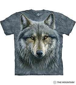 The Mountain Wolf Portrait T-Shirt New (Large)